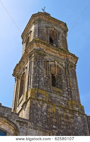 Mother Church of Montescaglioso. Basilicata. Southern Italy.