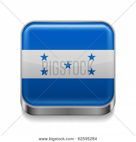 Metal  icon of Honduras