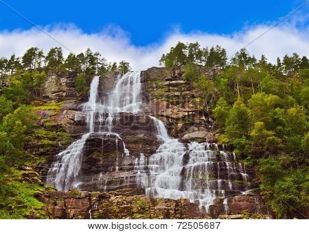 Tvinde Waterfall - Norway