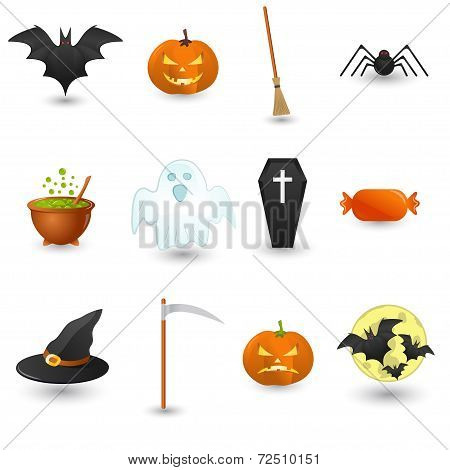 Halloween icons