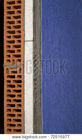 Insulated Wall With Styrofoam