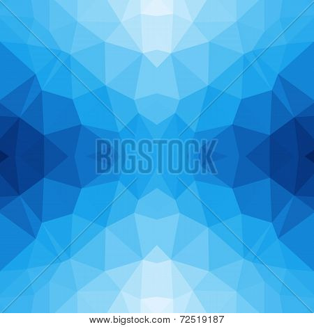 Abstract Polygonal Triangle Pattern