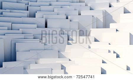 Scattered Cubes - 8K Abstract Background