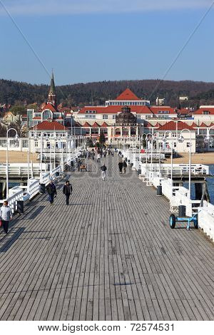 Pier In Sopot