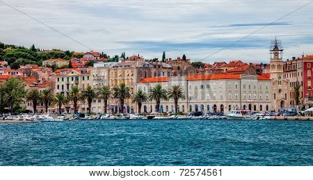 Architecture Of The Old Town In Split, Croatia