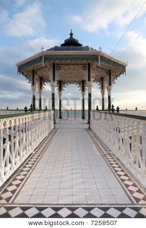 Pódium Brighton viktoriánské Anglie