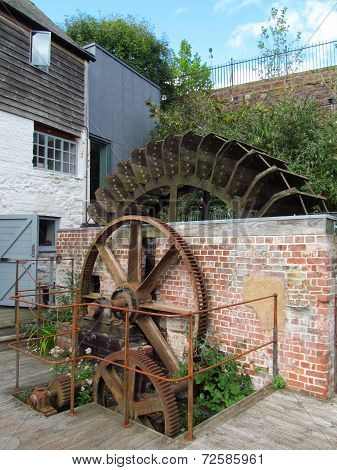 Mill Water Wheel And Cogs