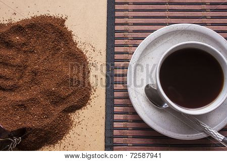 Coffee Beans And Coffee