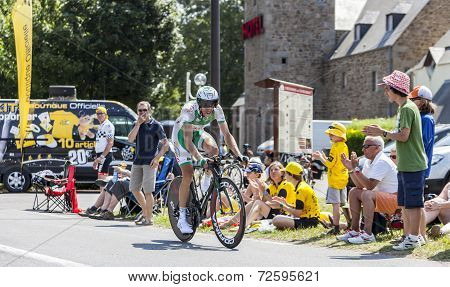The Cyclist Anthony Delaplace