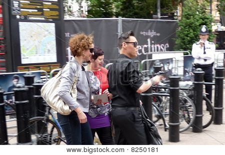 Koreanske Won på Twilight Eclipse Premiere i det centrale London 1 juli 2010