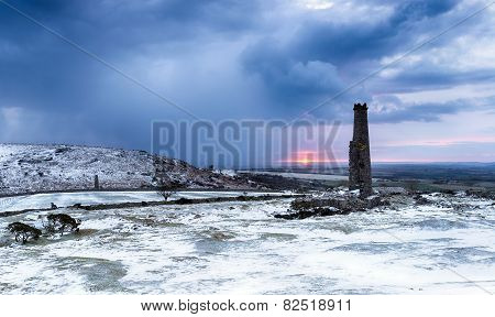 Snow On Bodmin Moor