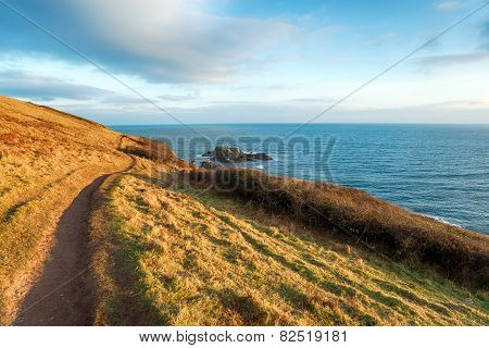 Talland Bay In Cornwall