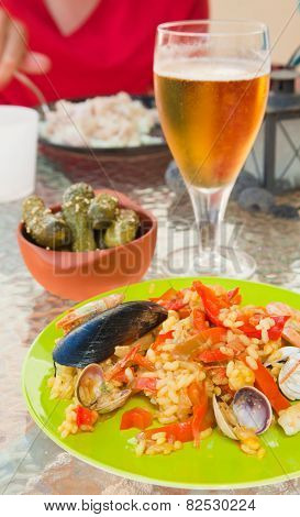 Seafood Paella