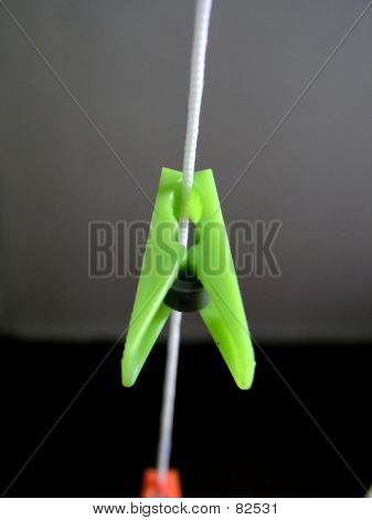 Vestiti verde-peg