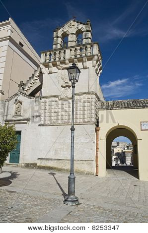 Igreja de Mater Domini. Matera. Basilicata.