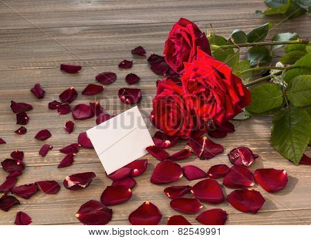 roses as a gift and surprise to a feast. photo icon for birthday, mother's day, love, valentine's day