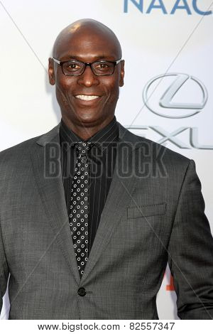 LOS ANGELES - FEB 6:  Lance Reddick at the 46th NAACP Image Awards Arrivals at a Pasadena Convention Center on February 6, 2015 in Pasadena, CA