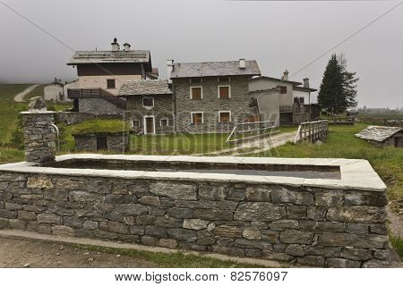 Traditional Stone Fountain