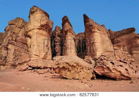 Travel Photos Of Israel -timna Park And King Solomon's Mines