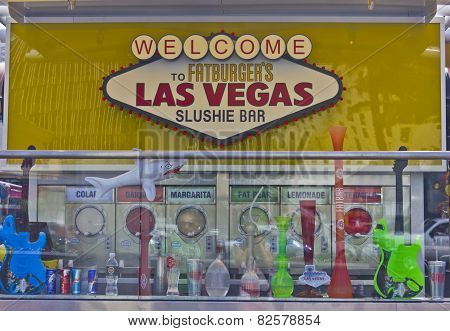 Slushie Bar Fatburgers In Las Vegas