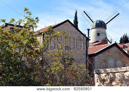 Montefiore Windmill and Yemin Moshe Neighborhood, Jerusalem