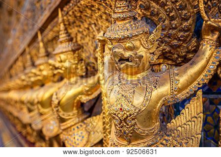 Karuda at Wat Pharkaew in Bangkok Thailand