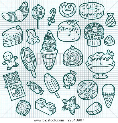 cute sweets icons