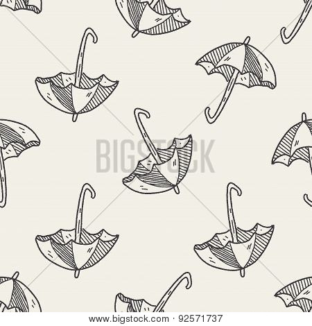 Umbrella Doodle Drawing