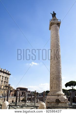 Italy. Rome. Trojan column