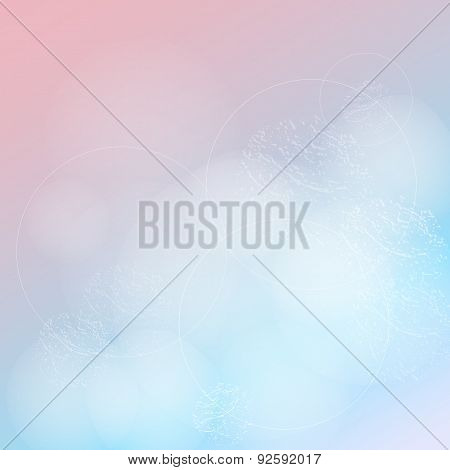 Vector Blue Abstract Background