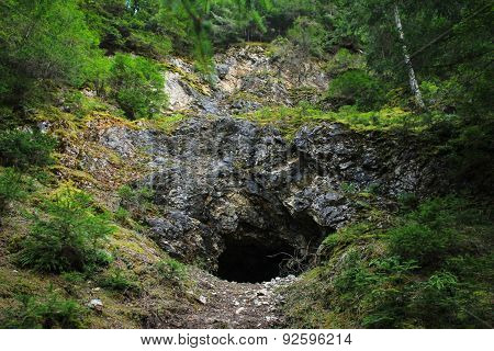 Cave In A Mountain