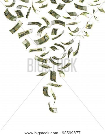Flying Iranian Rial
