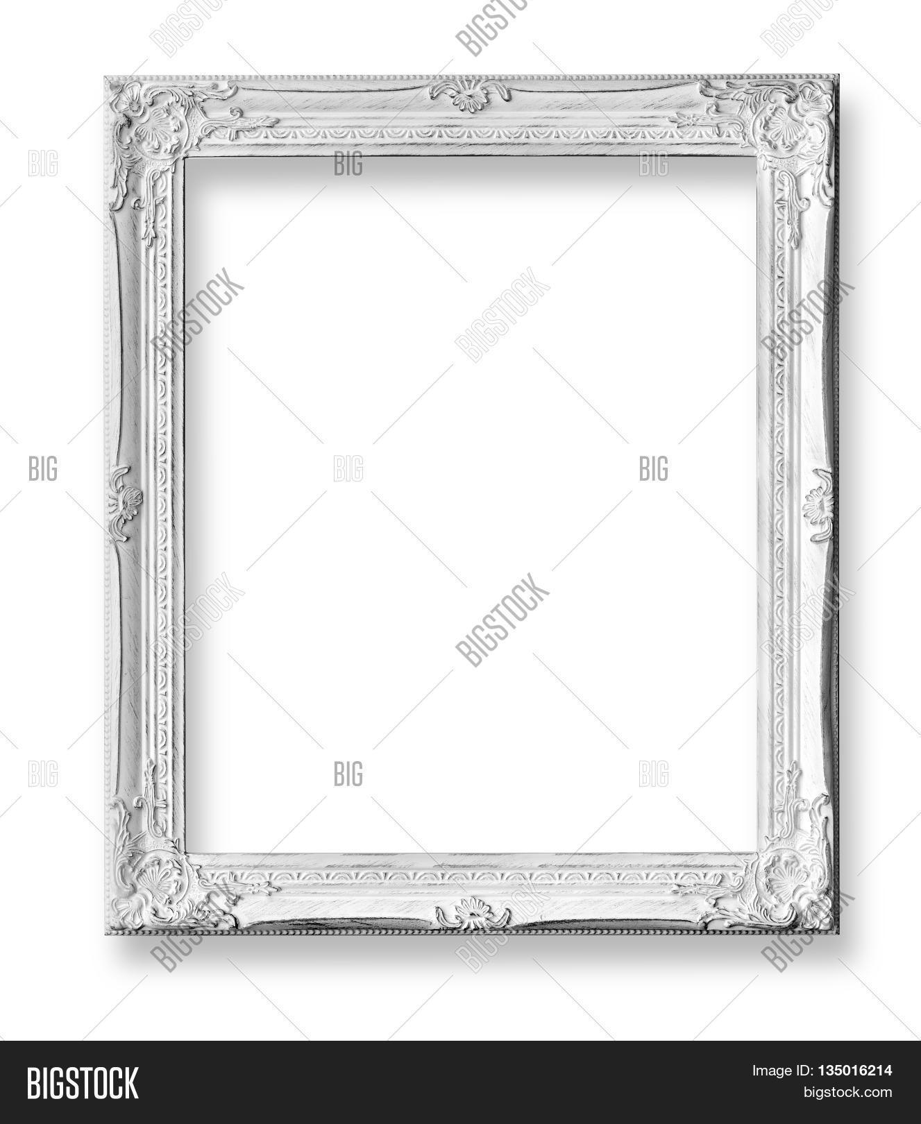 White Baroque Frame Image & Photo (Free Trial) Bigstock