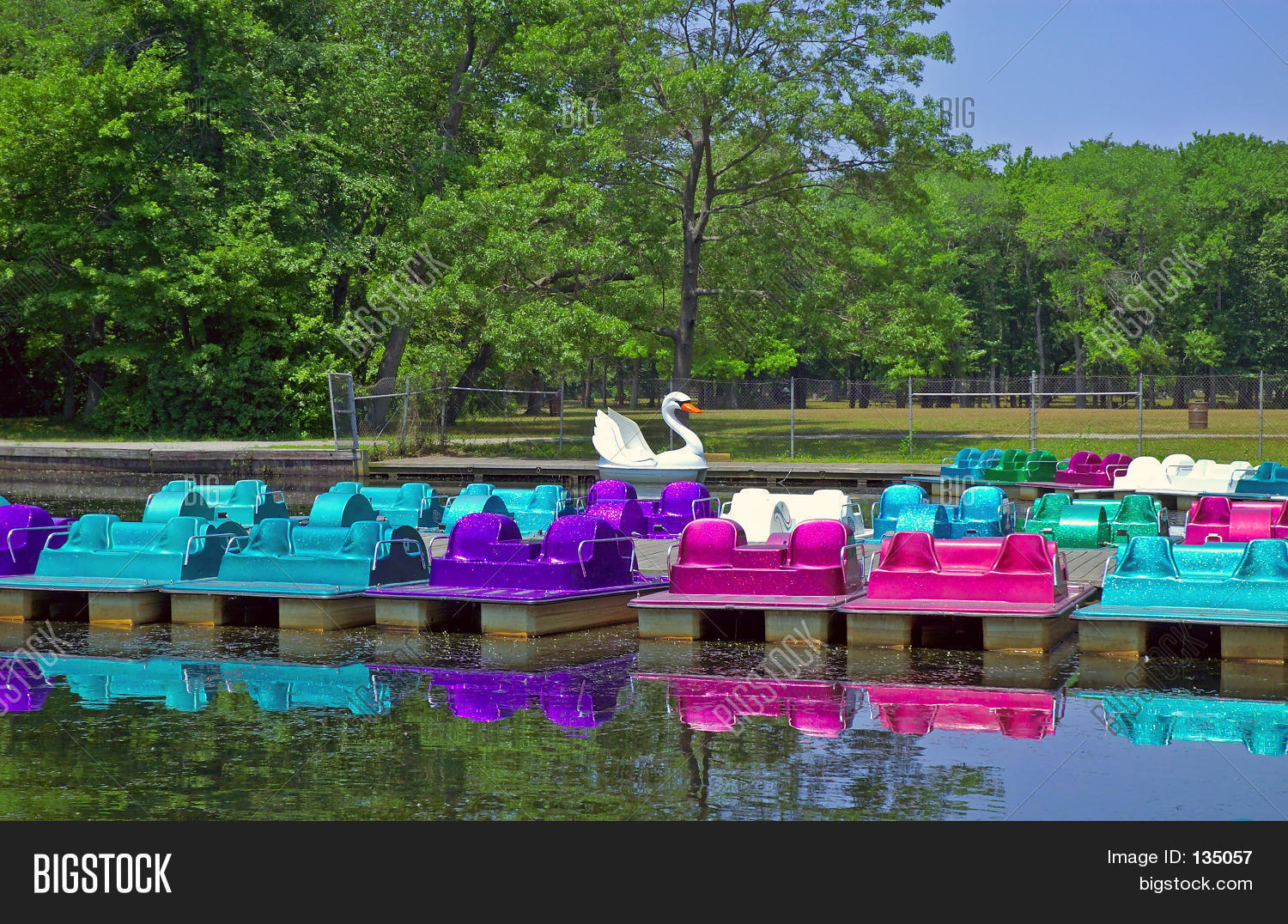 Paddle Boats Image & Photo (Free Trial) Bigstock