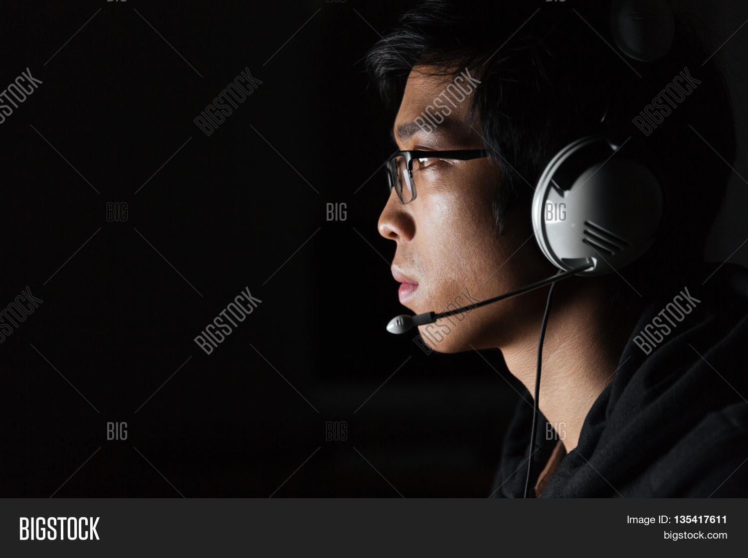 Profile Serious Young Image & Photo (Free Trial) Bigstock