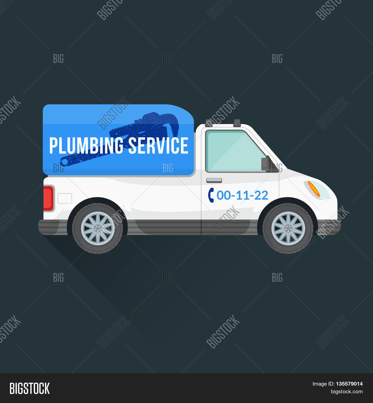 Plumbing Express Vector & Photo (Free Trial) Bigstock