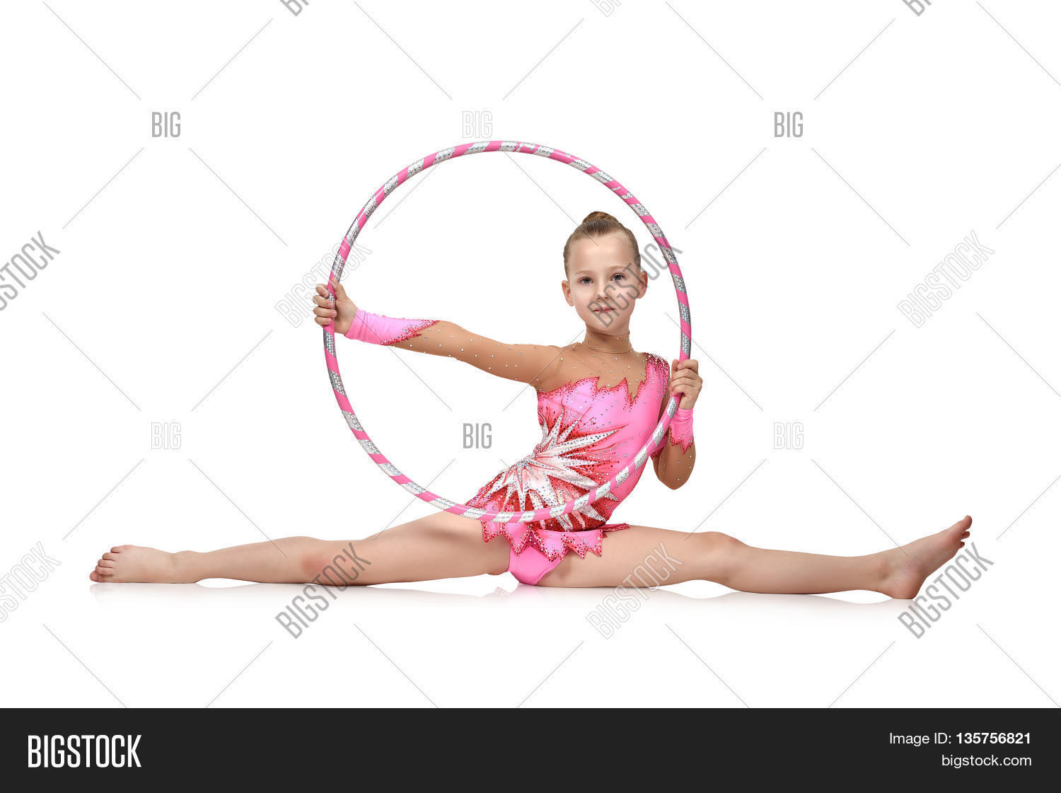 Little Girl Hula Hoop Image & Photo (Free Trial) Bigstock