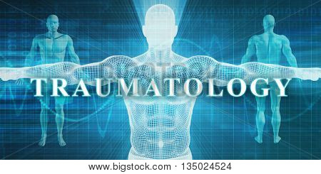 Traumatology as a Medical Specialty Field or Department 3D Illustration Render