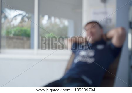 People sleep relax vacation lifestyle by blur