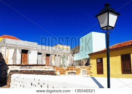 Architectural detail in Agulo Village, La Gomera, Spain, Europe