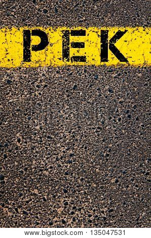 Pek Three Letters Airport Code