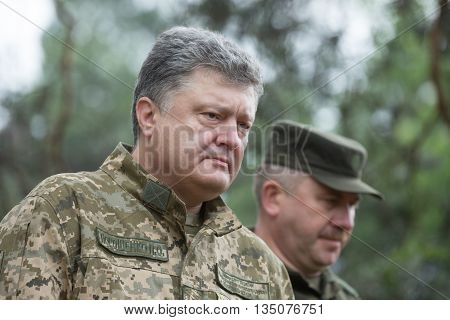 President Of Ukraine Petro Poroshenko