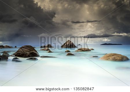 The beautiful Anze Lazio beach, Seychelles
