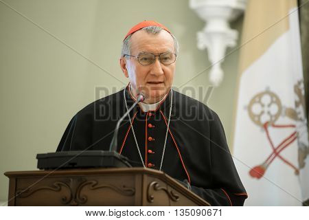 Vatican Secretary Of State Cardinal Pietro Parolin