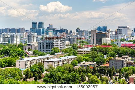 City view of Beijing from Jingshan park - China