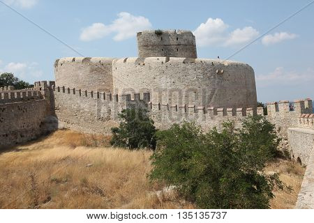 Old ottoman Kilitbahir Castle in Gallipoli Peninsula,Canakkale,Turkey