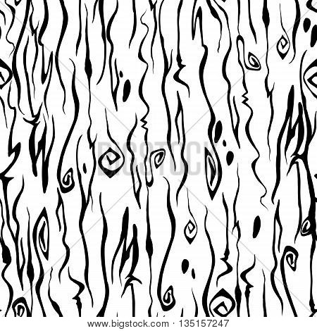 seamless texture painted wood black vector eps8