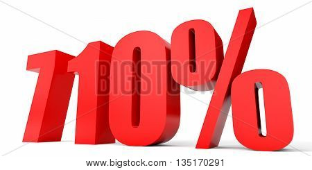 Discount 710 Percent Off. 3D Illustration.