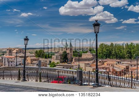 A beautiful sunny day in Toledo, Spain.
