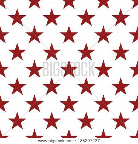 Happy Independence Day seamless pattern vector. Memorial day. 4th of July. Set of American backgrounds. Collection of seamless patterns in traditional red blue and white colors. USA flag vector.